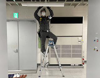 作業の様子